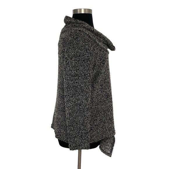 Matti Mamane XL Gray Top Cowl Neck Asymmetric Art To Wear Lagenlook Office - Picture 4 of 9